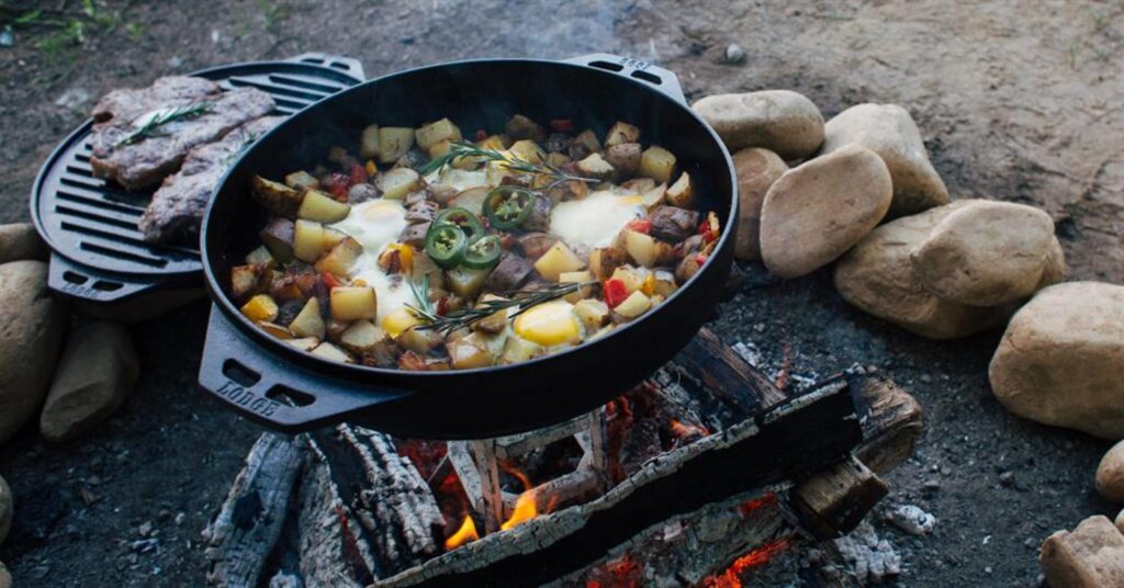 Mountain Man Potato Bacon Hash – Lodge Cast Iron