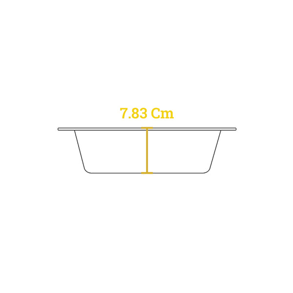 Padelle in alluminio per forno olandese Camp 25,4 cm. - 12 pz