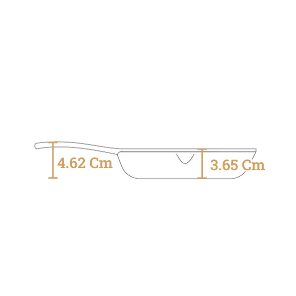 Blacklock *63* 17.78cm Triple Seasoned Cast Iron Skillet