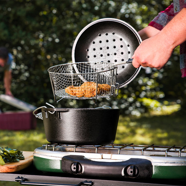 4.73 Lt | 26 Cm Cast Iron Dutch Oven With Bail Handle