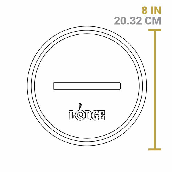 Στρογγυλή Μαντεμένια Πρέσα 20.32 cm