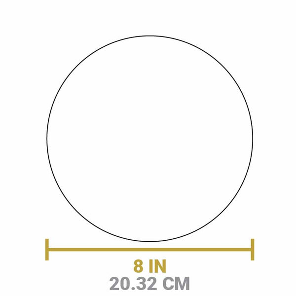 Στρογγυλή Μαντεμένια Πρέσα 20.32 cm