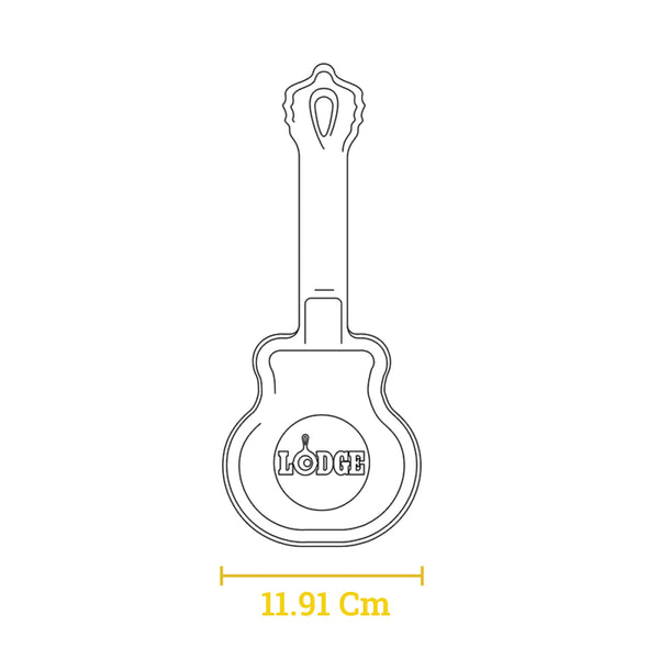  Kolekcija Dolly Parton - Rockstar Guitar Mini Skillet