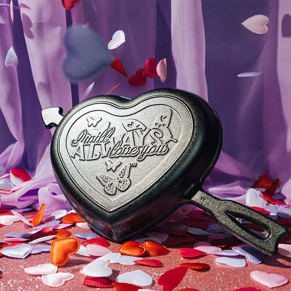 Dolly Parton Collection - "I Will Always Love You" - Μαντεμένιο Τηγάνι Σε Σχήμα Καρδιά