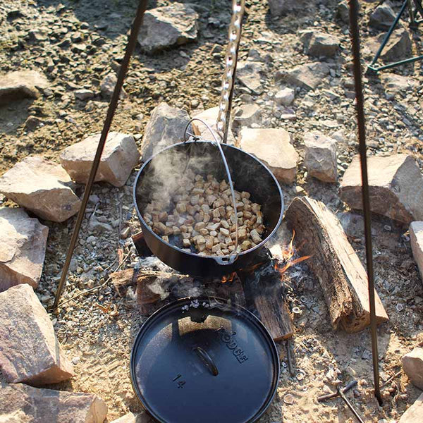 Βαθιά Μαντεμένια Γάστρα Camping 9.5Lt | 35.56cm