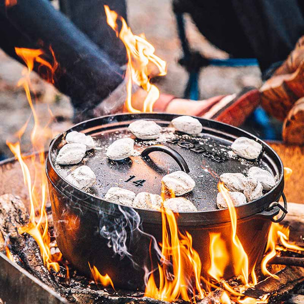 Βαθιά Μαντεμένια Γάστρα Camping 9.5Lt | 35.56cm