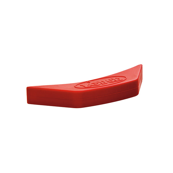 Manico in silicone rosso per forno olandese e padelle