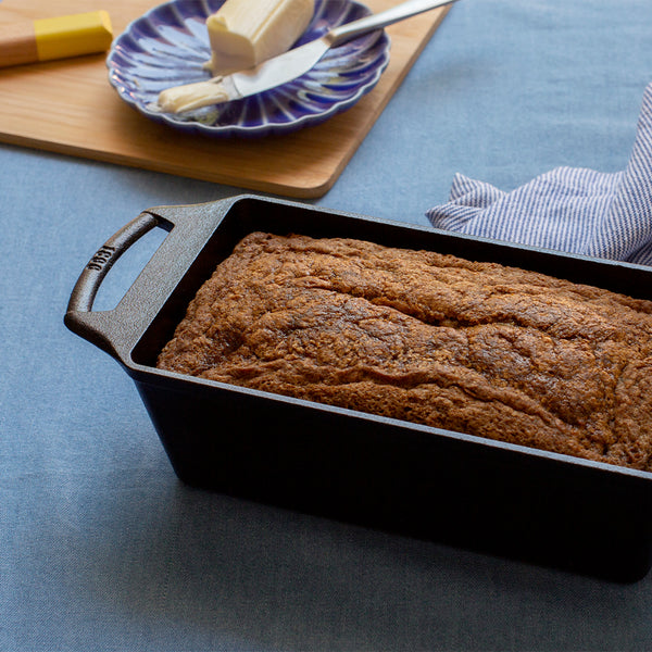 21.5 x 11.4 Cm Seasoned Cast Iron Loaf Pan Lodge Cast Iron