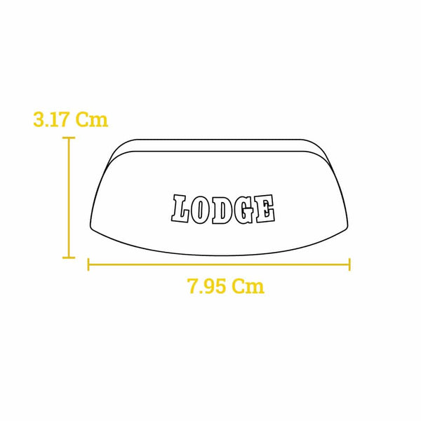 21.5 x 11.4 Cm Seasoned Cast Iron Loaf Pan + Silicone Grips