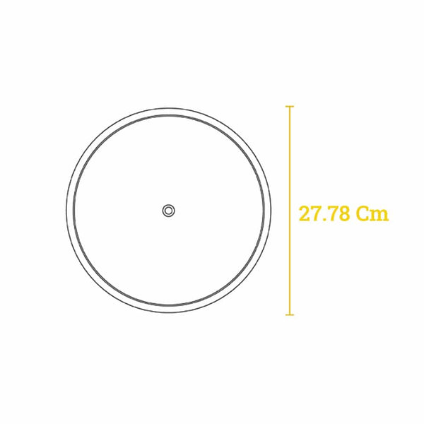 Pentola Ghisa Smaltata Nera 5.68Lt – EC6D18 