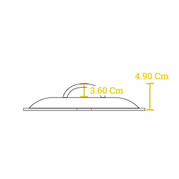 Casseruola in Ghisa 6,62 lt con Coperchio in Ghisa e Manico Inox - Lodge L10DO3 