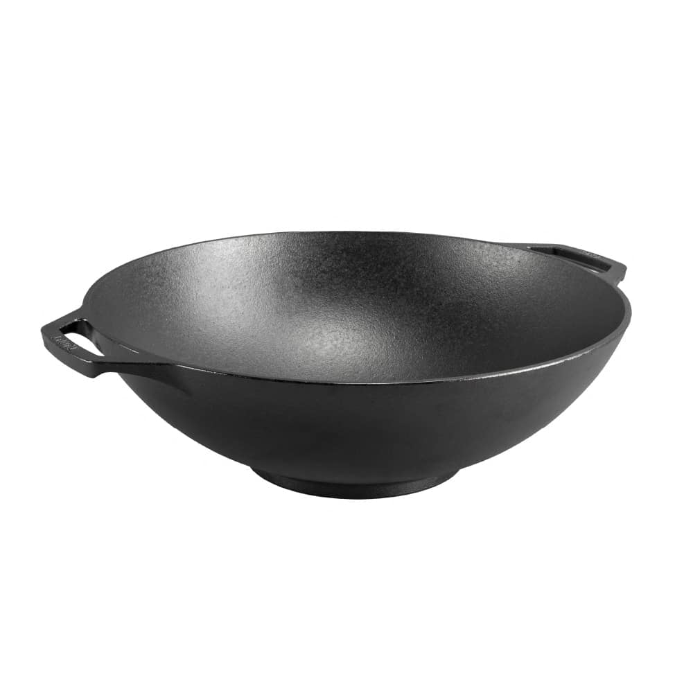 35.5Cm / 6.8Liter Cast Iron Wok