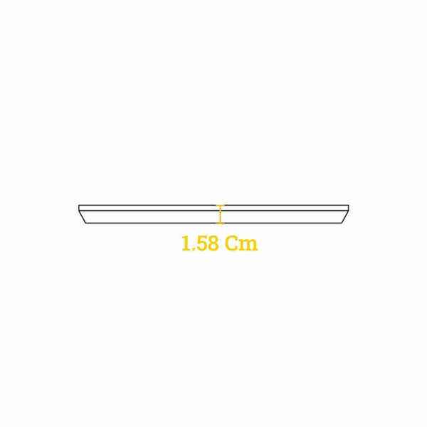 23.49 Cm Round Cast Iron Serving Griddle - L7OGH3