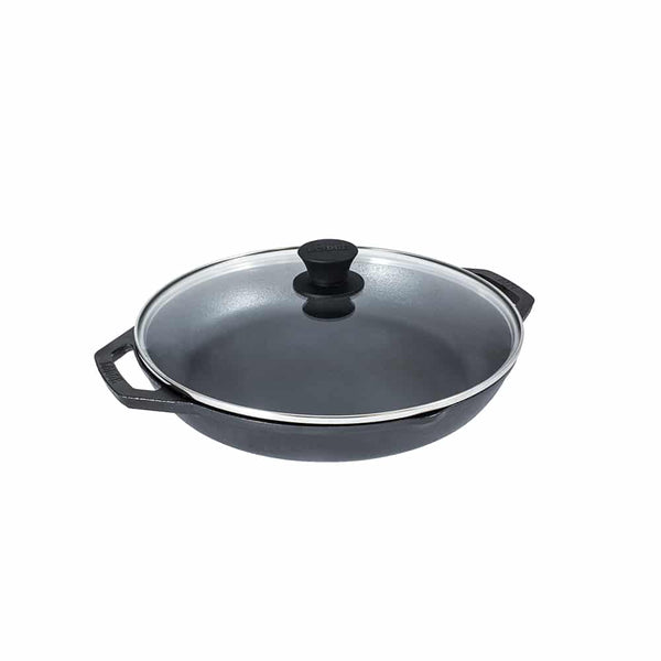 Μαντεμένιο Καθημερινό Τηγάνι με καπάκι Chef Collection 3lt / 30,5 εκ. - Lodge LC12EP