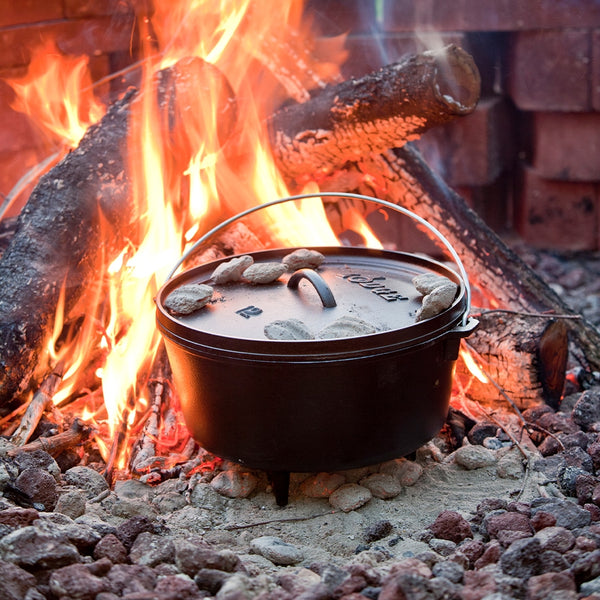 Pentola in Ghisa Dutch Oven da Campeggio 7,57 lt – Lodge L12DCO3 