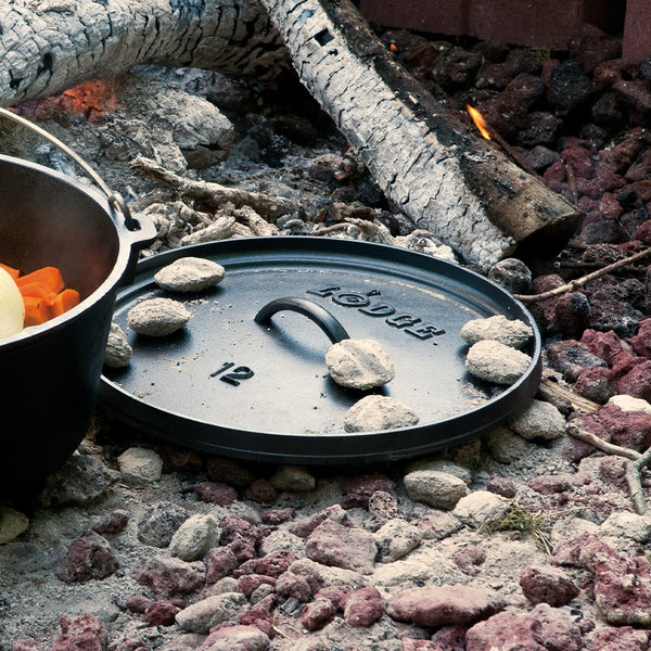 Cast Iron Pot Dutch Oven for Camping 7.57 lt – Lodge L12DCO3