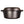 Load image into Gallery viewer, 4.73 Lt Cast Iron Double Dutch Oven - L8DD3
