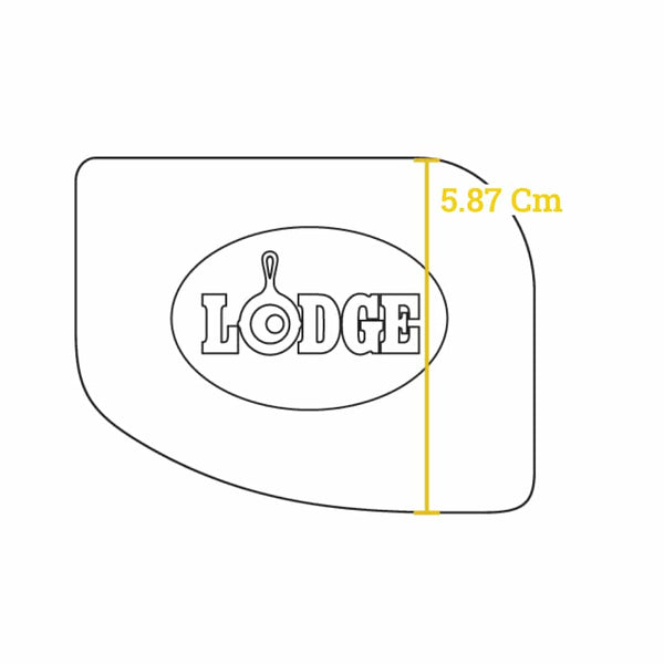 Set di 2 raschietti per la pulizia delle superfici in ghisa - Lodge Scrapercombo