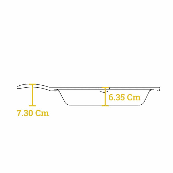 Padella in ghisa 38,01 cm. 