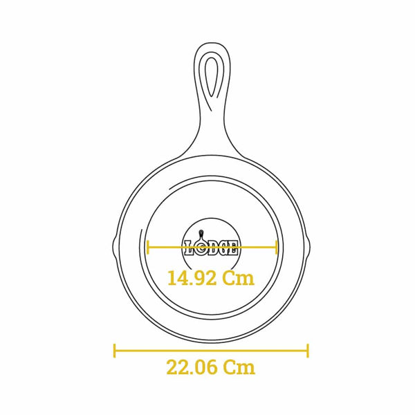 20.32 Cm Cast Iron Skillet