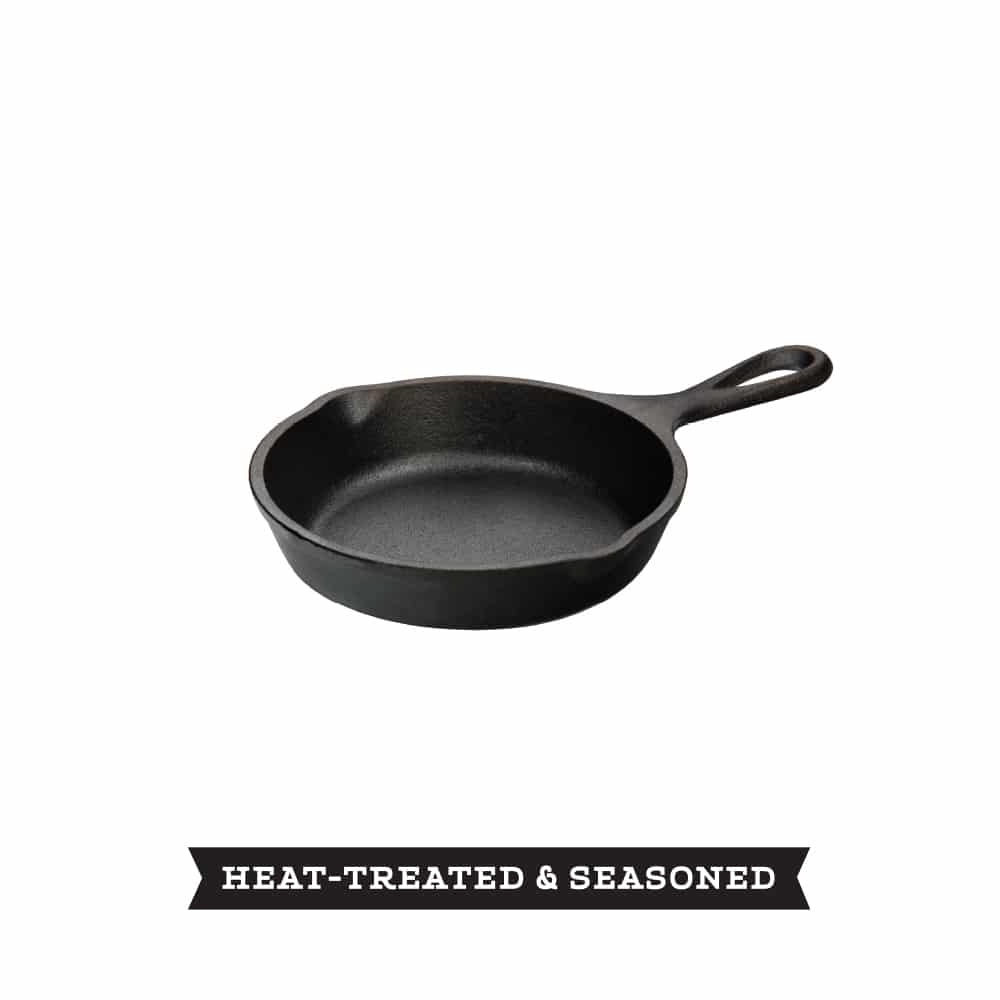 Heat-Treated 12.7 Cm Cast Iron Skillet