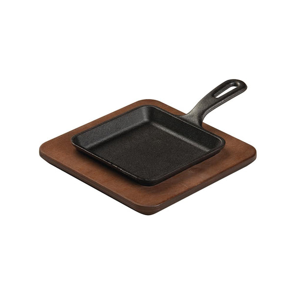 12.7 Cm Square Cast Iron Skillet - L5WS3