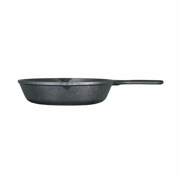 COOKLIFE Padella In Ghisa 25 Cm Liscia - Pre-stagionata, Adatta A Induzione E Forno, Senza Tossine, Lavabile In Lavastoviglie