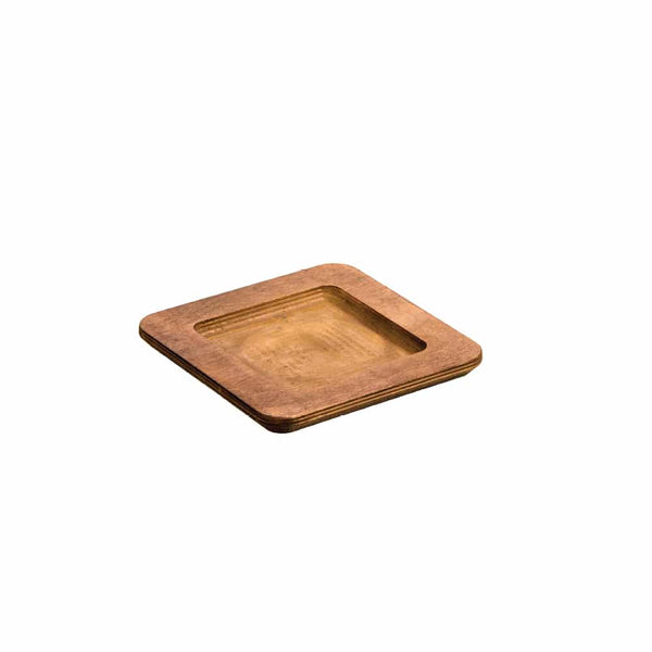 Supporto Quadrato in Legno per Padella Quadrata in Ghisa L5WS3 - Lodge U5WP 