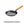 Load image into Gallery viewer, 25.4 Cm Seasoned Carbon Steel Skillet with Orange Silicone Handle Holder
