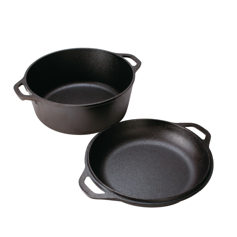 4.73 Lt Cast Iron Double Dutch Oven - L8DD3