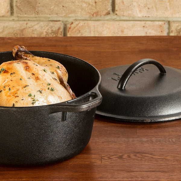 Cast Iron Casserole with Cast Iron Lid 4.73 lt - Lodge L8DOL3