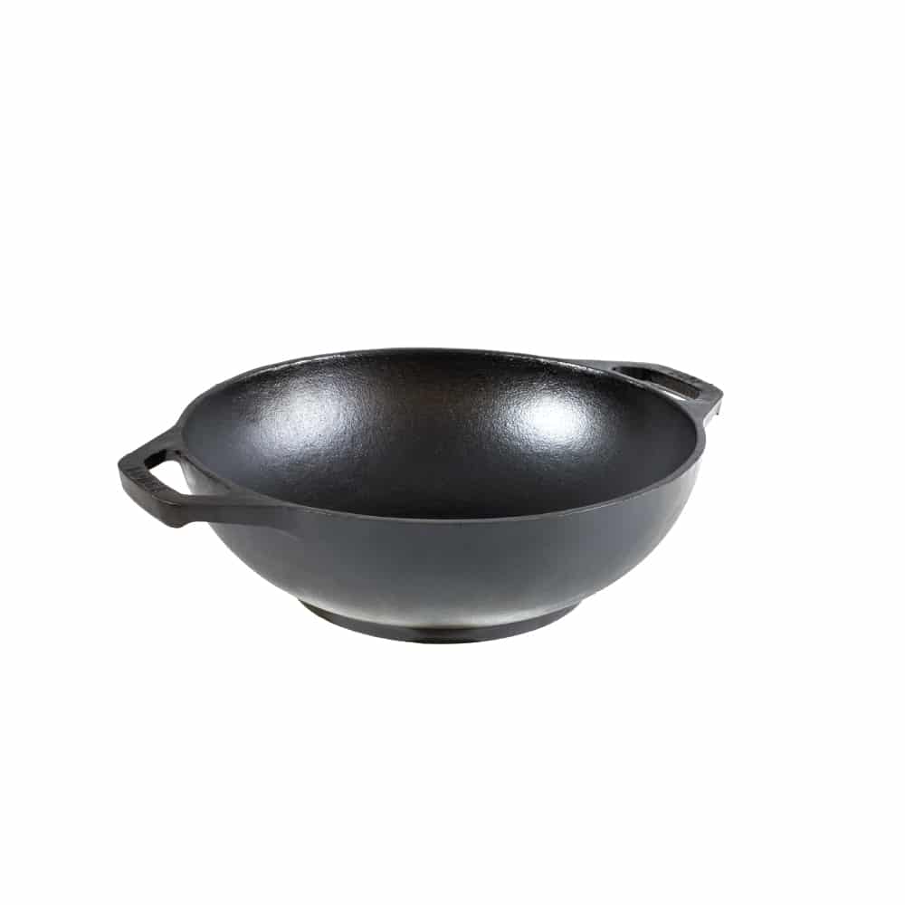 23 Cm Cast Iron Mini Wok - L9MW