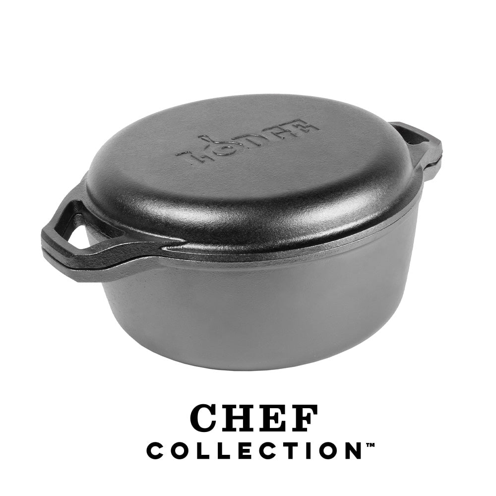 Μαντεμένιο Διπλό Σκεύος Chef Collection 5.67Lt – Lodge LC6DD