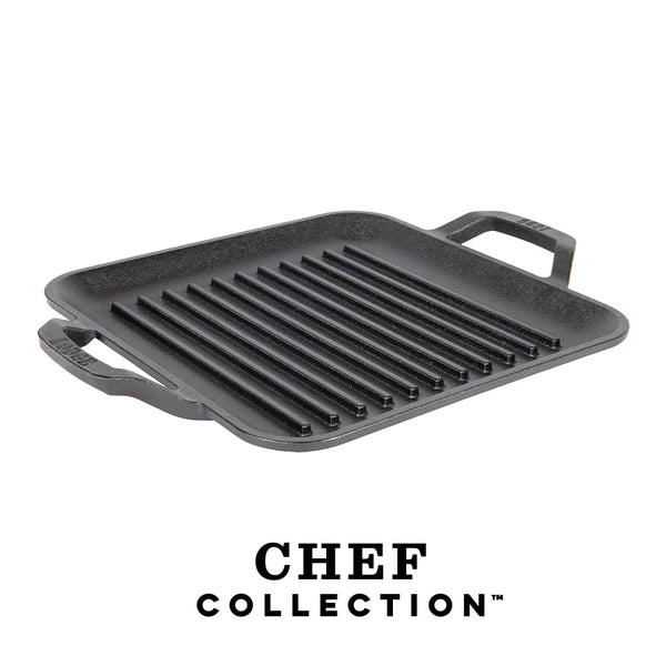 Chef Collection 27.94 Cm Cast Iron Square Grill Pan - LC11SGP