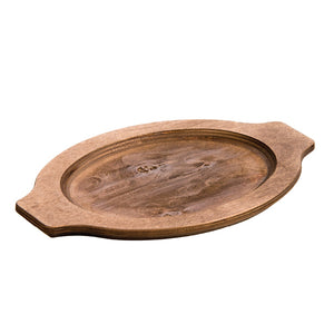 Grip-Style Oval Wood Underliner, Walnut LOSH3